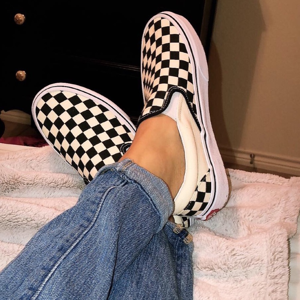 Checkered Vans
